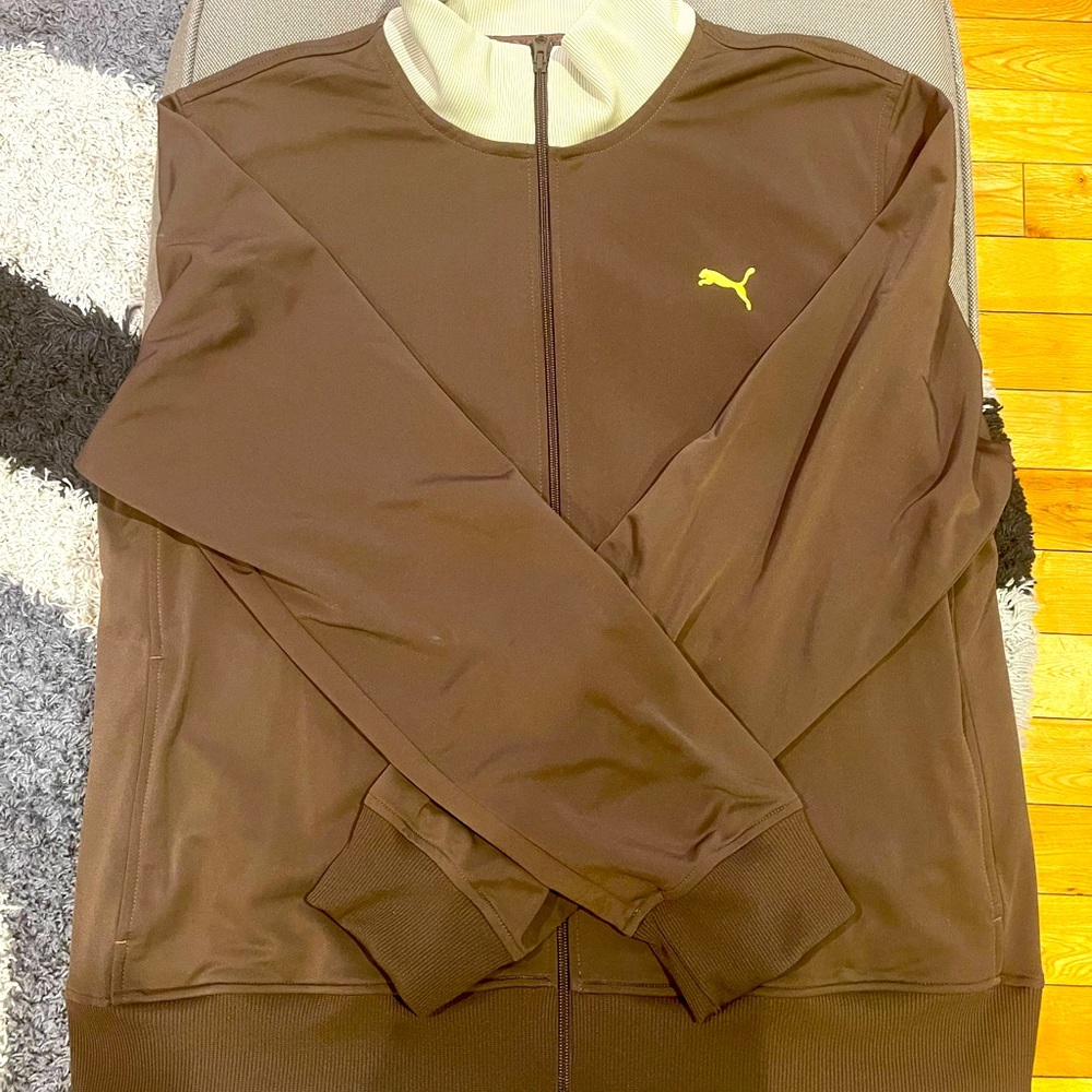 Puma XL brown track jacket